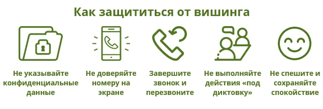 как защититься от вишинга